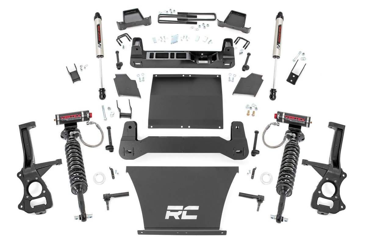 GMC Sierra 1500 Suspension Lift Kit - Rough Country - Vertex/V2 - '19-'24